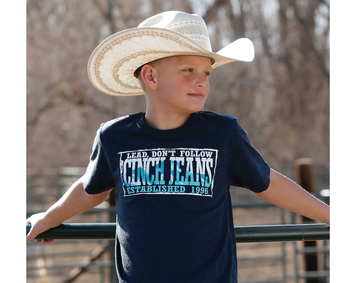 Cinch Boys Navy Cinch Jeans TShirt