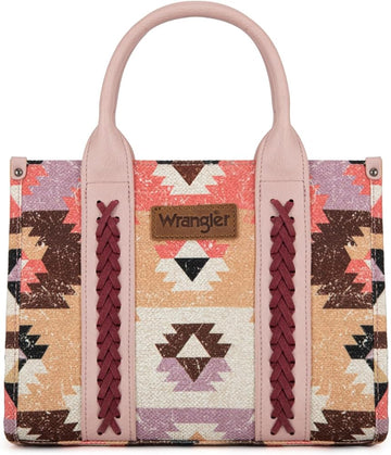 Wrangler Ladies Small Tote Pink/Purple