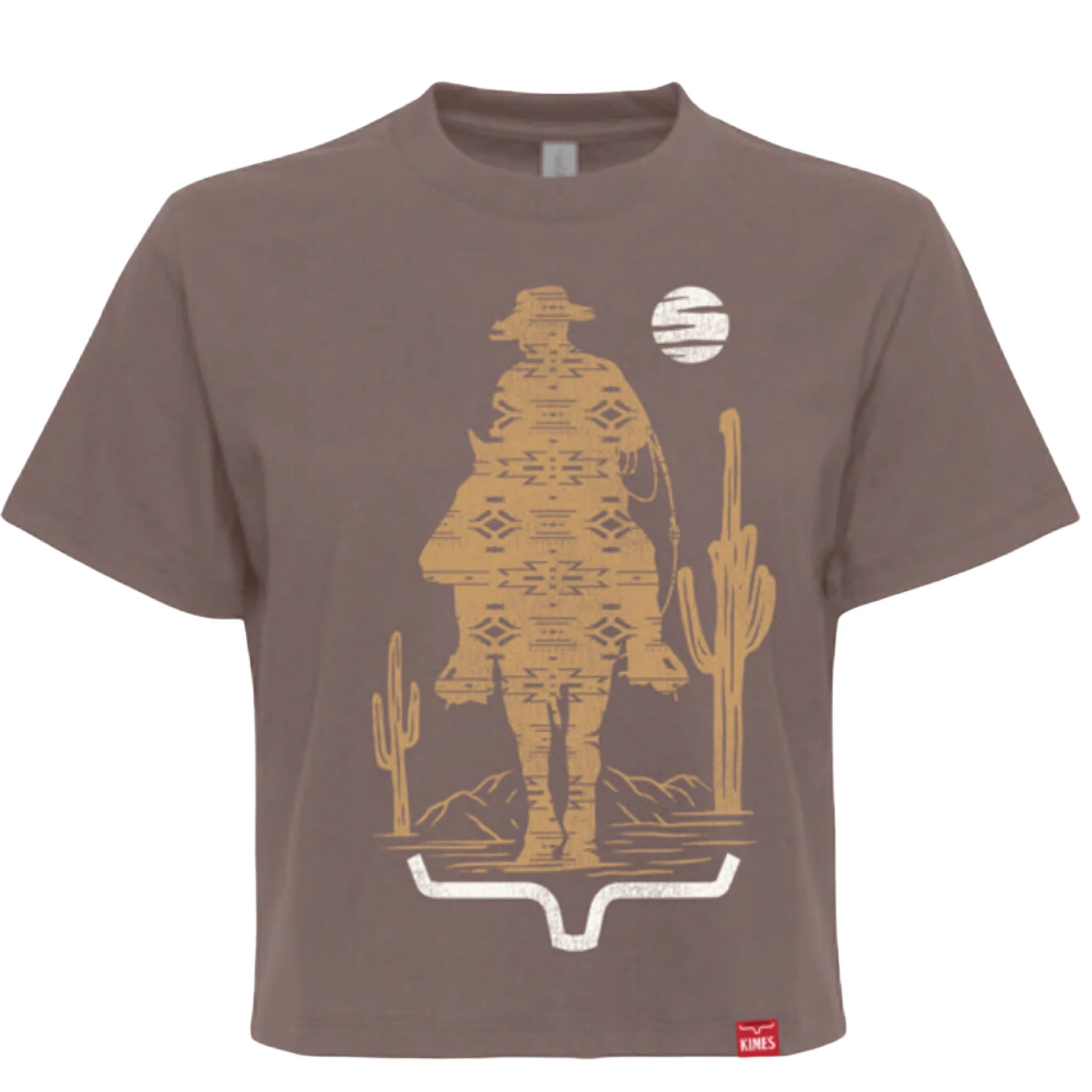 Kimes Ranch Ladies The Road T-Shirt Mocha