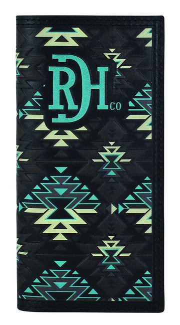 RDH Aztec Leather Rodeo Wallet