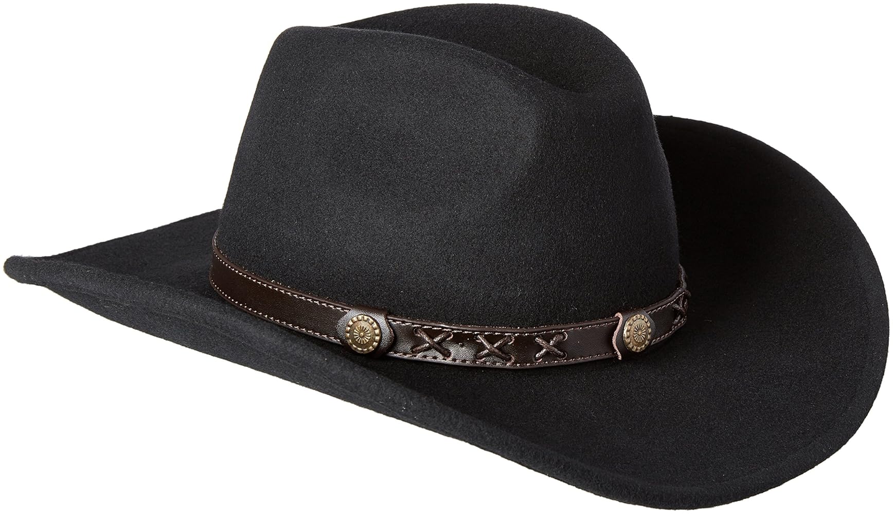 Twister Dakota Crushable Black Felt Cowboy Hat