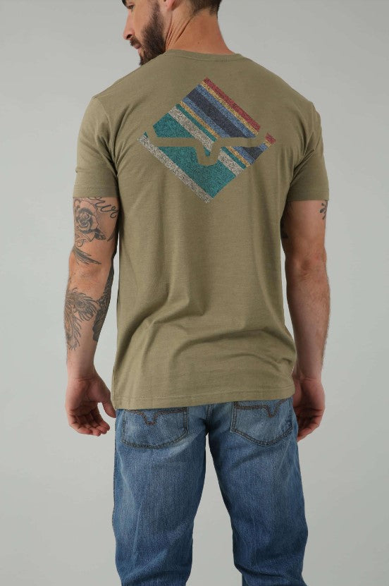 Kimes Ranch Military Green Logo T-Shirt