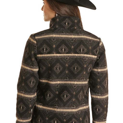 Powder River Ladies Berber Jacket Charcoal S