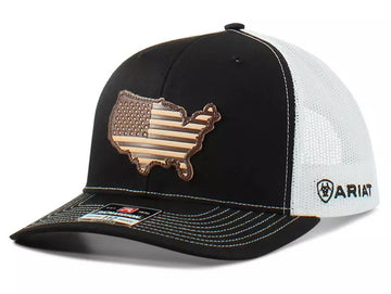 Ariat Men's USA Patch Ball Cap