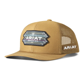 Ariat Canvas Serape Patch Logo Ball Cap