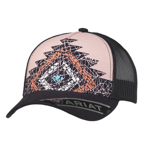 Ariat Peach Aztec Ball Cap