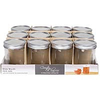 Country Classics CCCJWM-132-12PK Wide Mouth Canning Jar - 12pk