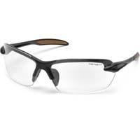 Carhartt CHB310D Clear Lense Blk Frame Safety Glasses