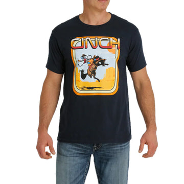 Cinch Navy Logo T-Shirt