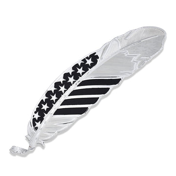 Montana Silversmiths Hat Feather Black Tie Affair