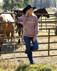 Cinch Ladies Lilac Logo Hoodie