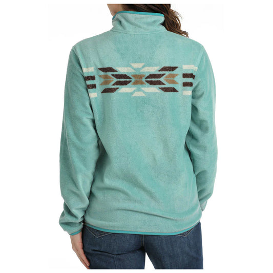 Cinch Ladies Polar Fleece Turquoise