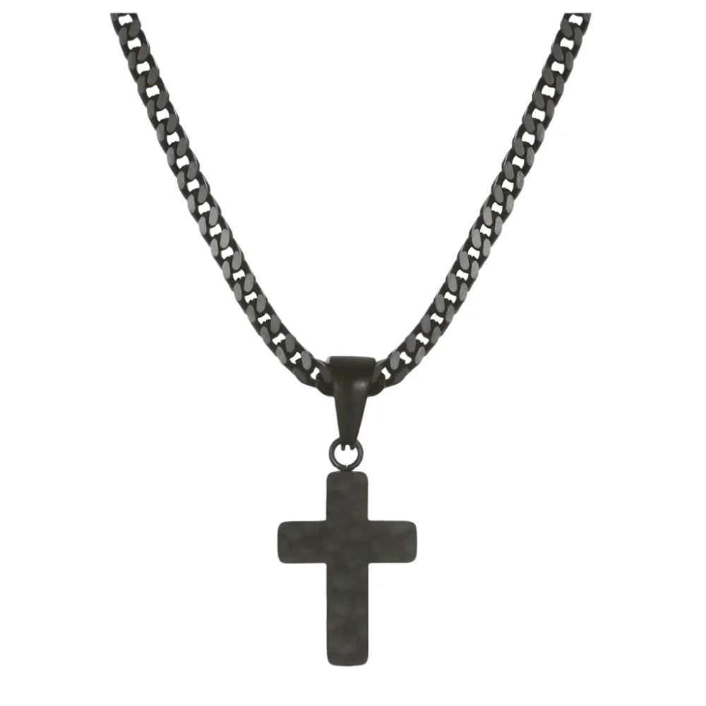 Montana Silversmiths Strong Horizons Cross Necklace