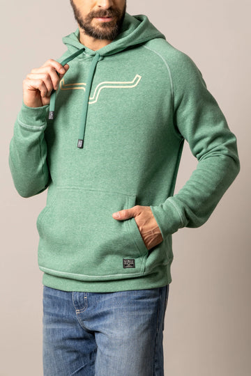Kimes Ranch Men's Logo Sweatshirt Green Heather
