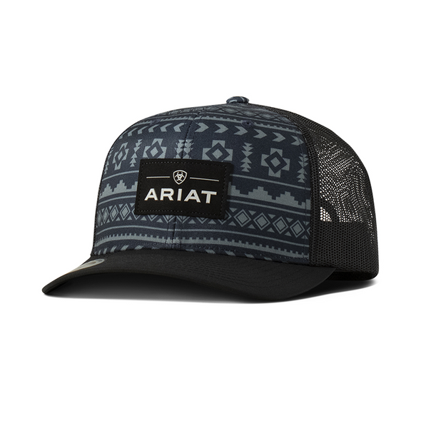 Ariat Ball Cap Navy Aztec