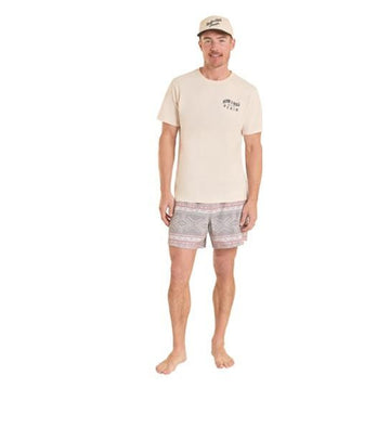 Rock & Roll Men's Tan Southwest Swim Trunks