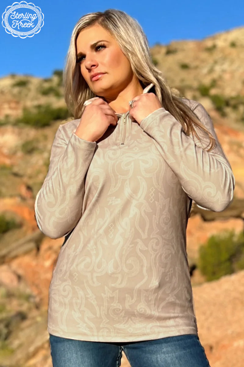 Sterling Kreek Ladies Dusty Roads Pullover