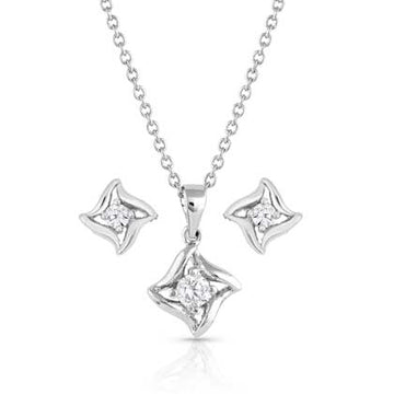 Montana Silversmiths Tumbling Star Jewelry Set