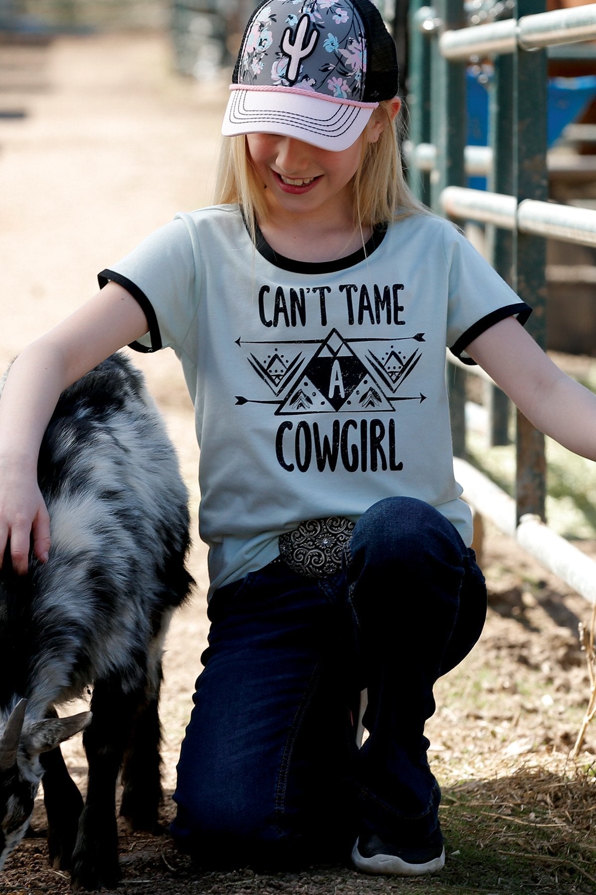 Cinch Girls Can't Tame A Cowgirl TShirt