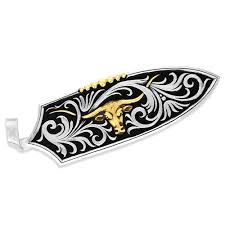 Montana Silversmiths Longhorn Hat Feather