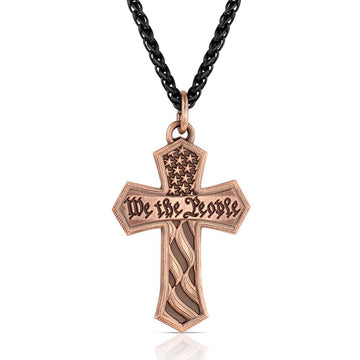 Montana Silversmiths We the People Cross Necklace