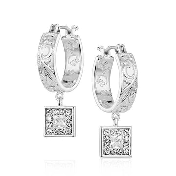 Montana Silversmiths Desert Whirl Earrings