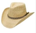 Desert Sun Straw Cowboy Hat