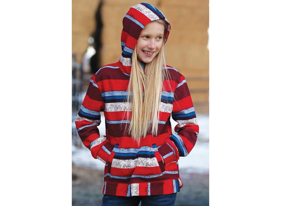 Cinch Kids Red White and Blue Hoodie