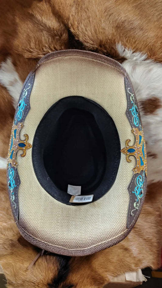Fame Embossed Sides Cowboy Hat