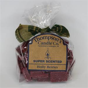 Thompson's Candle Co. Holly Berries Crumbles