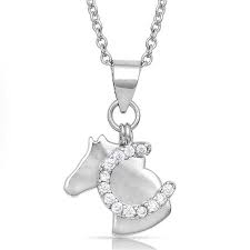 Montana Silversmiths Horsing Around Charm Necklace