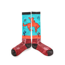 Lucky Chuck Sunset Rodeo Socks