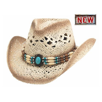 Bullhide Bowie Straw Cowboy Hat