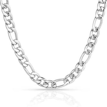 Montana Silversmiths Figaro Silver Chain Necklace