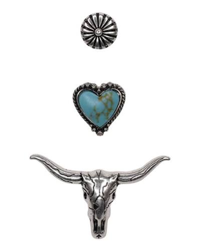 Justin 3-pack Hat Pins