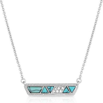Montana Silversmiths Noon Cobblestone Turquoise Necklace