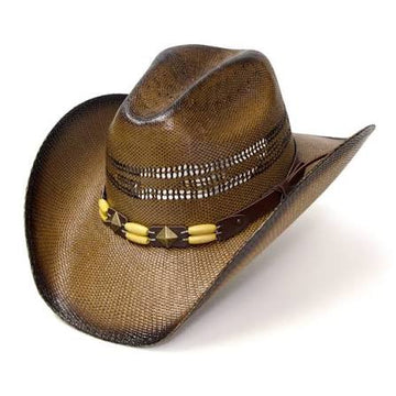 Western Express Kids Chocolate Straw Cowboy Hat