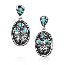 Montana Silversmiths Boot Stitch Earrings