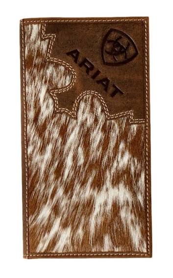 Ariat Hair On Rodeo Wallet/Checkbook Cover