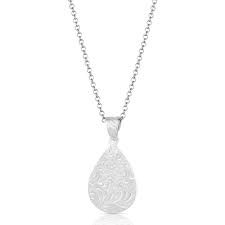 Montana Silversmiths American Made Teardrop Necklace
