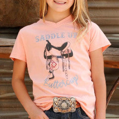 Cinch Girls Saddle Up Buttercup T-Shirt