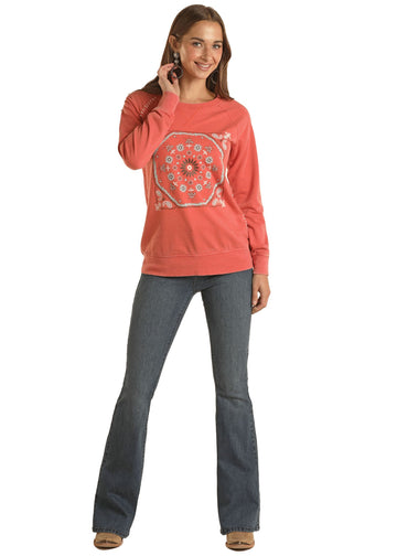 Panhandle Ladies Bandana Sweatshirt