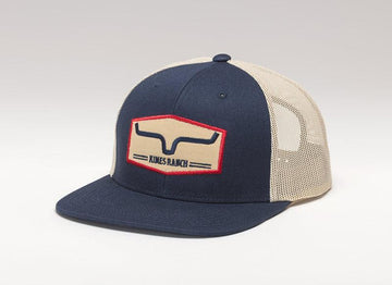 Kimes Ranch Replay Trucker Navy Ball Cap