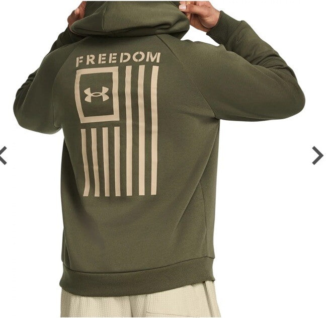 Under Armour Freedom Flag Hoodie Green