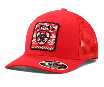Ariat Men's Red Logo Ball Cap