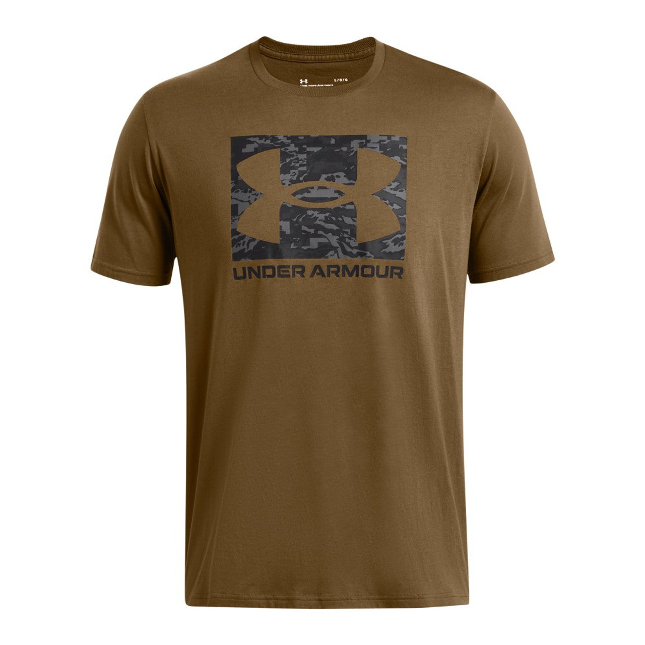 UA Men's Boxed Logo T-Shirt Coyote