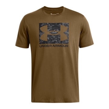 UA Men's Boxed Logo T-Shirt Coyote