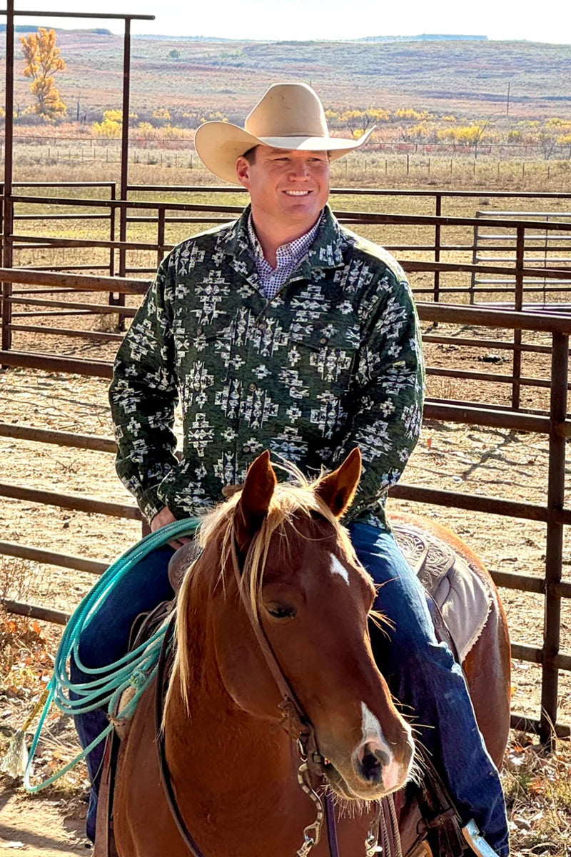 Sterling Kreek Men's Green Wild Bill Shacket